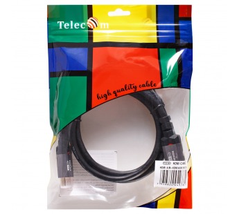 Кабель HDMI 19M/M,ver. 2.1, 8K@60 Hz 1.5m метал разъемы, TELECOM <TCG365-1.5M> (1/50)#2119202