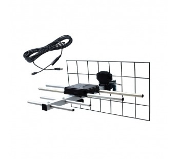 Антенна уличная ANT13 для цифрового ТВ с усилителем#2124323