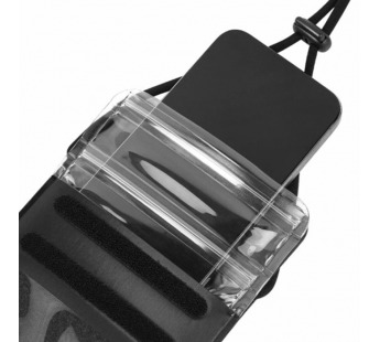 Чехол водонепроницаемый универсальный HOCO HX53 черный#2119093