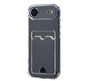 Чехол-накладка - SC276 с картхолдером для "Apple iPhone 17 Air" (transparent) (242672)#2131362