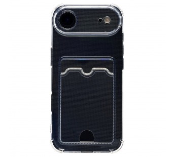 Чехол-накладка - SC276 с картхолдером для "Apple iPhone 17 Air" (transparent) (242672)#2131361