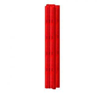 Термоусаживаемая трубка 12/6, красная, 10 шт по 1 метру (SBE-HST-12-r)#2119224