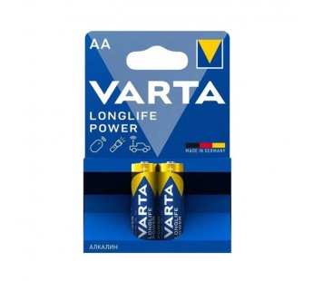 Батарейка Varta LONGLIFE POWER (HIGH ENERGY) LR6 AA BL2 Alkaline 1.5V (4906) (2/40/200)#2119300
