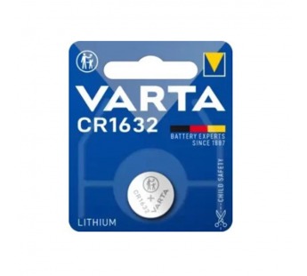 Батарейка Varta ELECTRONICS CR1632 BL1 Lithium 3V (6632) (1/10/100)#2119299
