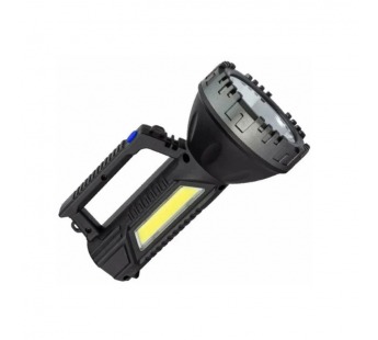 Фонарь прожектор Космос 904Lit 3WLED+3WCOBLED от аккум IP44 6 режимов черный/серый (1/18/36)#2119310
