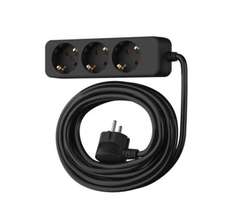 Удлинитель Фотон 16-103Е 3р.С/З 16A 10.0м 3x1мм² черный (1/10)#2119318