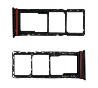 Держатель SIM для Infinix Hot 60i 4G (X6728) Черный#2133200