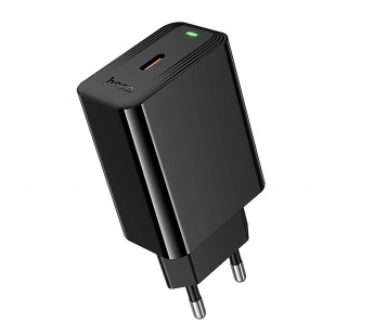 Адаптер Сетевой Hoco CS93A Type-C 3A/20W (black) (242621)#2124337