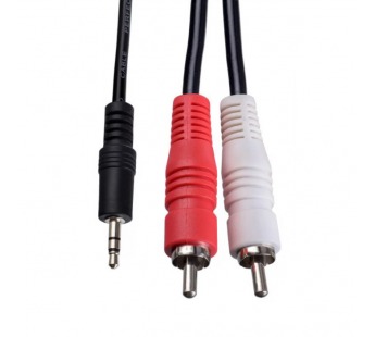 Шнур 2RCAшт. - шт.3,5мм 3,0м "Perfeo"#2119552