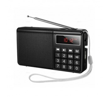 Портативная акустика Hoco HI50 Radio 5W (black) (241487)#2119854