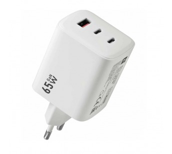 Блок питания сетевой DEFENDER UPA-105 65W, USB A+C+С, белый (1/50)#2119827