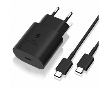 Блок питания сетевой DEFENDER UPA-125 25W,USB C,кабель Type-C,черный (1/50)#2119823