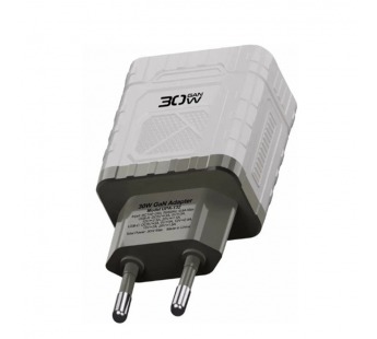 Блок питания сетевой DEFENDER UPA-132 30W, USB A+C, белый (1/50)#2119822