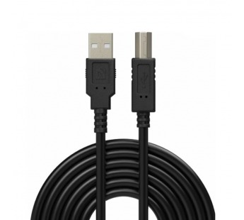 Кабель DEFENDER USB 2.0 AM-BM 30AWG, никель, 3м (1/40/160)#2119816