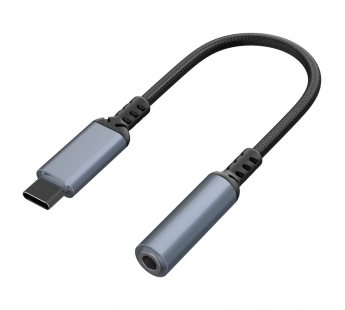 Переходник DEFENDER JACK03-01 PRO 3.5 jack (F)-Type-C(M) c ЦАП (1/50/400)#2119811