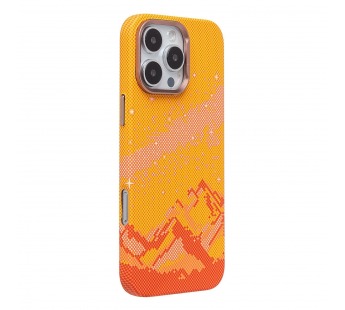 Чехол-накладка - MosBros (PC) для "Apple iPhone 16 Pro Max" (G56) (orange) (242746)#2120635