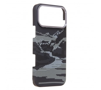 Чехол-накладка - MosBros (PC) для "Apple iPhone 17 Pro" (LF40) (black/gray) (242748)#2120064