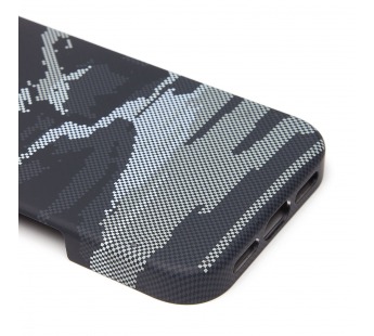 Чехол-накладка - MosBros (PC) для "Apple iPhone 17 Pro" (LF40) (black/gray) (242748)#2120067