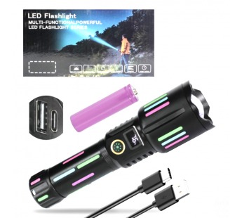 Ручной Светодиодный фонарь 2H-4 10W, 4 цвета (S1341)#2120233