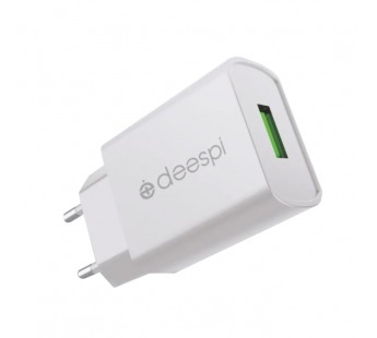 Сетевой адаптер питания DEESPI DS-MR79 5V/2,1A 1USB (белый)#2120374