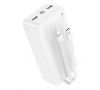 Внешний аккумулятор Borofone BJ57B 22.5W+PD20W 30000mAh Micro/Type-C/2USB/Type-C (white)(235809)#2120093