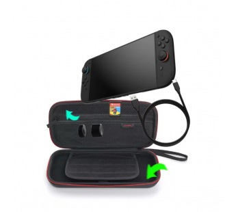 Защитный чехол для геймпада JoyCon Nintendo Switch 2 Dobe TNS-3173 Черный#2120178