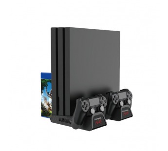 Охлаждающая док-подставка для PlayStation 4/Slim/4 Pro Dobe TP4-882C#2120150