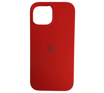 Чехол силиконовый Silicone Case ORG iPhone 15 красный#2136729