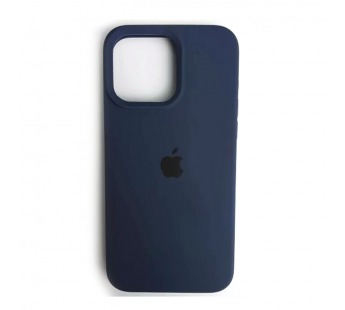 Чехол силиконовый Silicone Case ORG iPhone 15 Pro Max темно-синий#2120885