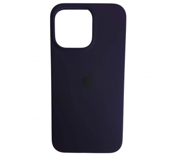 Чехол силиконовый Silicone Case ORG iPhone 15 Pro Max темно-фиолетовый#2136722