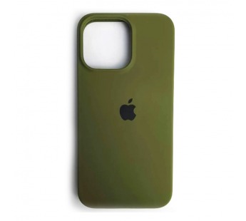 Чехол силиконовый Silicone Case ORG iPhone 15 Pro Max хаки#2124388