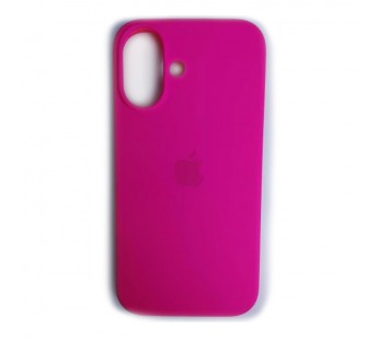 Чехол силиконовый Silicone Case ORG iPhone 16 фуксия#2120894