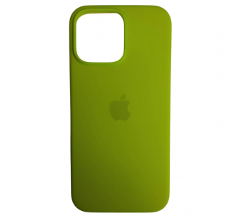 Чехол силиконовый Silicone Case ORG iPhone 16 Pro Max салатовый#2145928