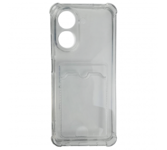 Чехол силиконовый Xiaomi Redmi A5/POCO C71 с визитницей прозрачный#2134062