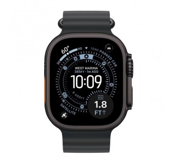 Apple Watch Ultra 3 (2025) 49mm Black Titanium Ocean Band Black USA (без датчика сатурации)#2124120