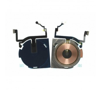 Шлейф для iPhone 15 Plus (A3094) на беспроводную зарядку/вспышку/микрофон - Премиум#2130769