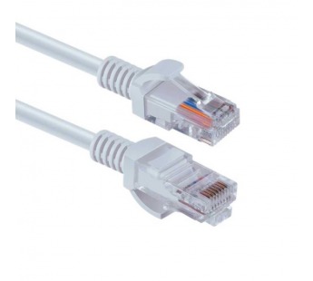 Патч-корд DEFENDER RJ45-10 Cat 5E, UTP, AWG24, PVC, 10м, белый (1/25/50)#2120216