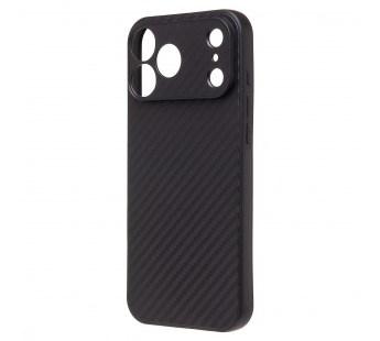 Чехол-накладка - SC347 carbon для "Apple iPhone 17 Pro Max" (black) (243216)#2122550