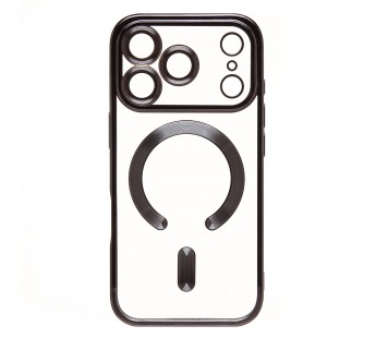 Чехол-накладка - SM027 SafeMag для "Apple iPhone 17 Pro" (black) (242029)#2122502