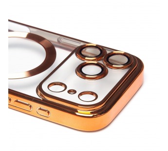 Чехол-накладка - SM027 SafeMag для "Apple iPhone 17 Pro" (gold) (243200)#2139560