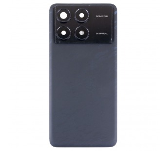 Задняя крышка для Xiaomi Poco F6 Pro (23113RKC6G) Черный - Премиум#2123883
