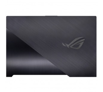 Крышка матрицы для ноутбука Asus ROG Strix SCAR 15 G532LW черная глянцевая (металл)#2129475