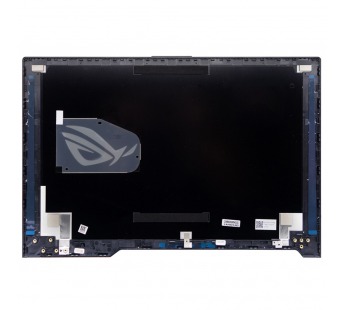 Крышка матрицы для ноутбука Asus ROG Strix SCAR 15 G532LW черная глянцевая (металл)#2129476
