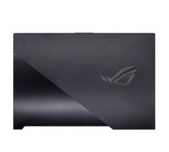 Крышка матрицы для ноутбука Asus ROG Strix SCAR 15 G532LW черная глянцевая (металл)#2120608