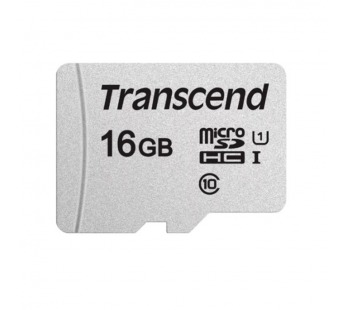 MicroSD  16GB  Transcend Class 10  UHS-I (300x) без адаптера#2120627
