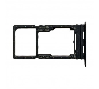 Держатель SIM для Samsung Galaxy A17 4G (A175F) Черный#2123567