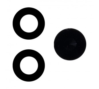 Стекло камеры для Realme C65 4G (RMX3910) (комплект 3 шт.) Черный#2131719