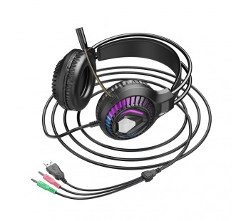 Игровые наушники HOCO ESD12 (черный)#2121558