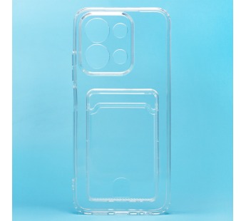 Чехол-накладка - SC276 с картхолдером для "Xiaomi Redmi 15C" (transparent) (241412)#2124045