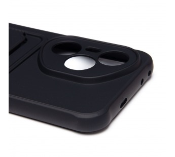 Чехол-накладка - SC304 с картхолдером для "Honor 400 Pro Global" (black) (240648)#2131703